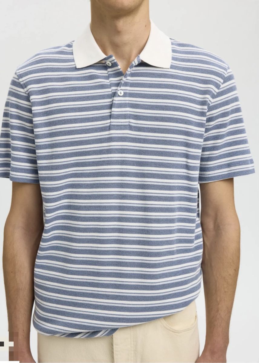 Selected Homme Blaze Polo Egret