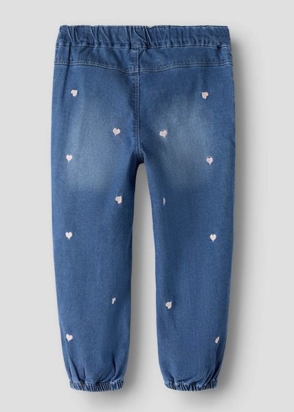 Hovedbilde Name It Frose Shaped Jeans Dark blue hearts