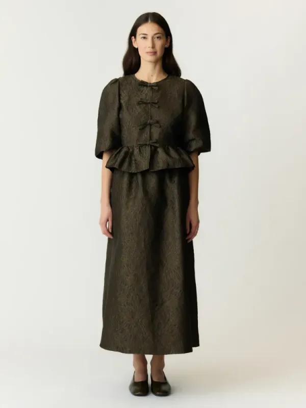 YAS Leroc 3/4 Topp Black Stone Gray 
