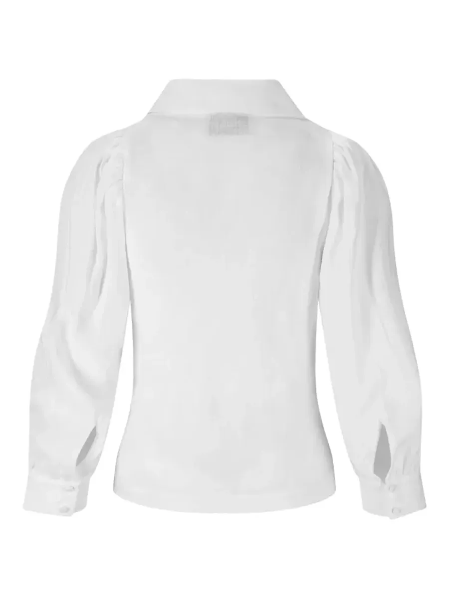 Ella & Il Vivienne Linen Blouse White