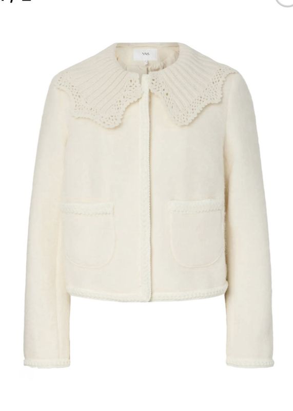 YAS Carrie Wool Blend Jacket Birch