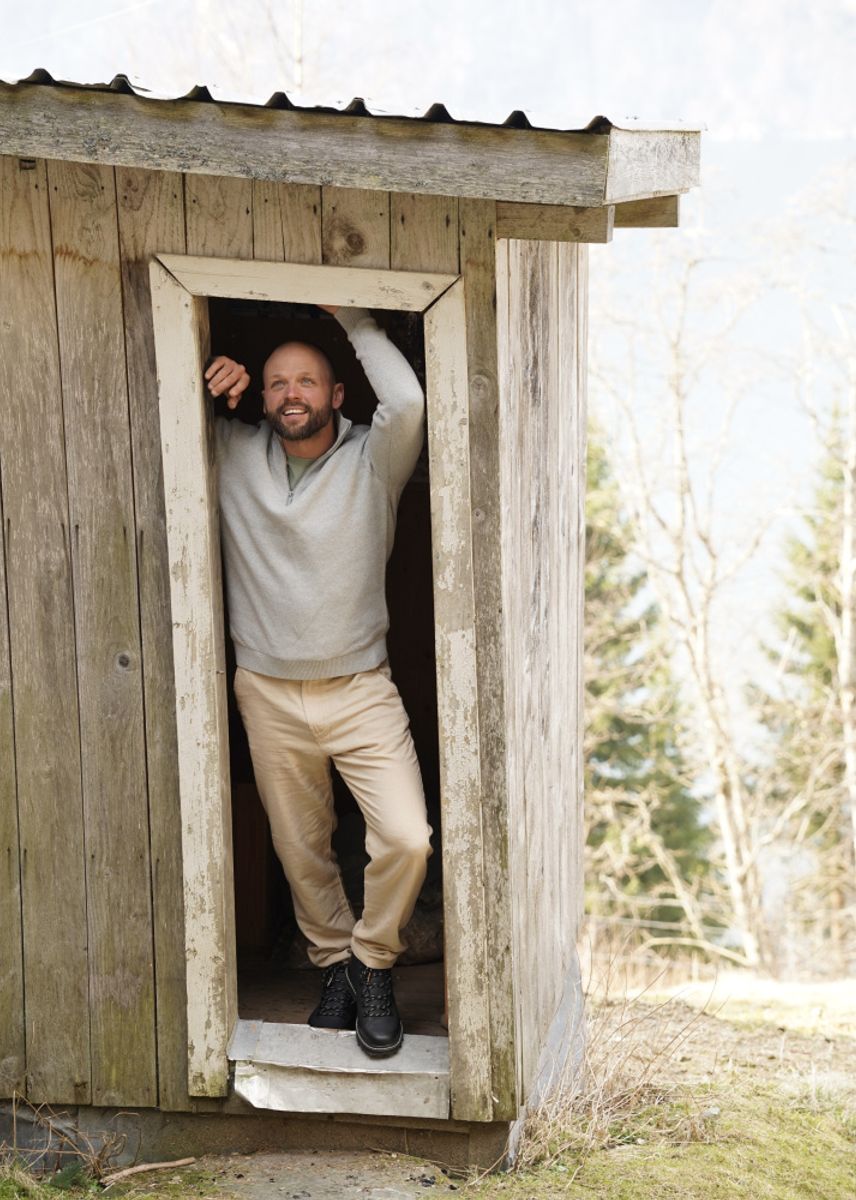 Selected Homme Brody Linen Linbukse  Cloud dancer