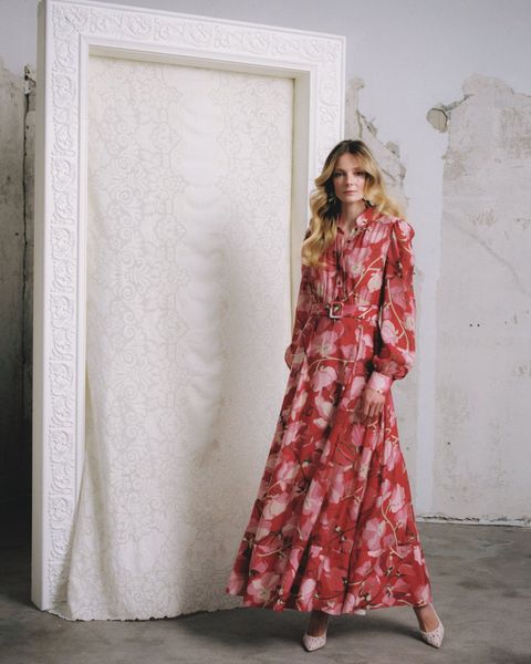 Hovedbilde byTiMo Viscose belt dress AMOUR