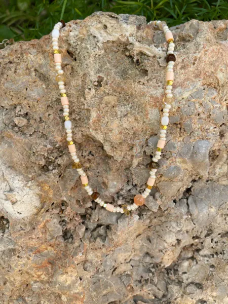 Hovedbilde Le Pétit Marmoris Necklace Nude