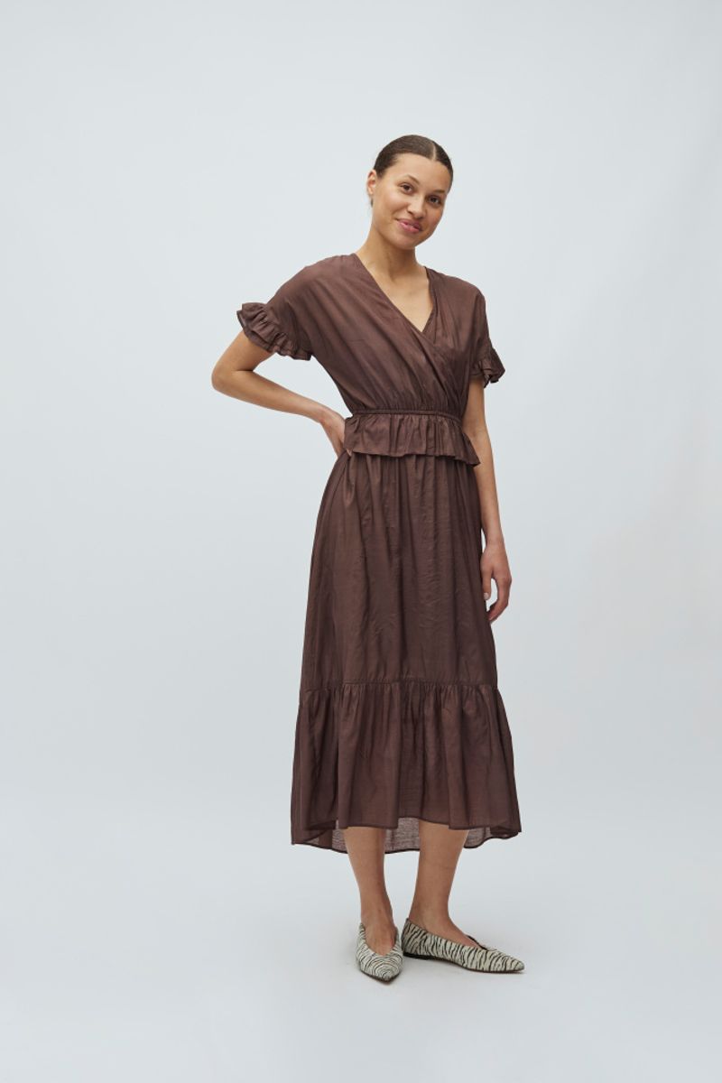 MbyM Gunnvor Dress Chocolate Brown