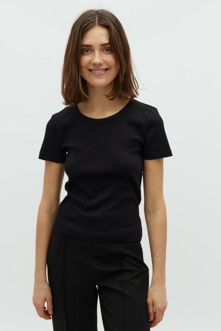 Hovedbilde MbyM Otis Topp  T-shirt Black