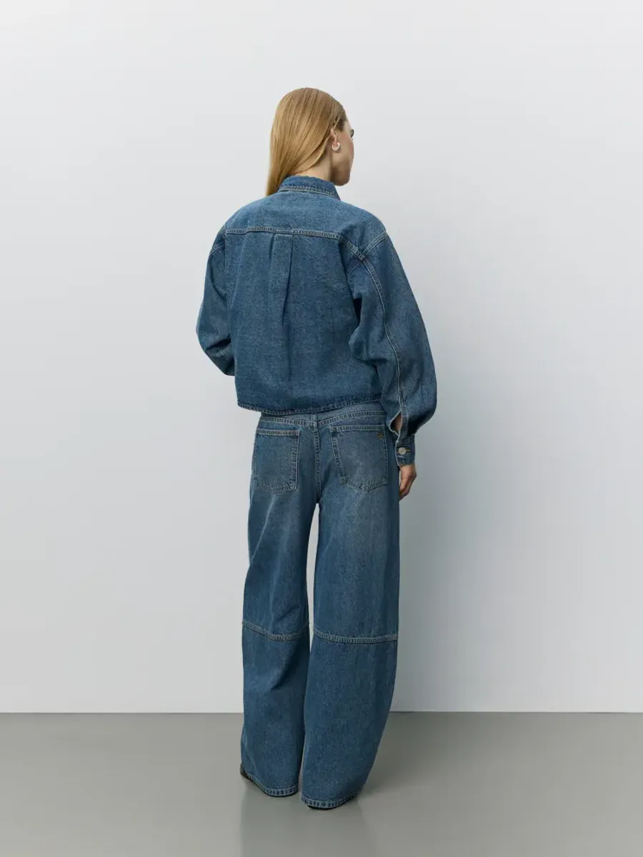 Sofie Schnoor Nashima Denim Shirt Denim Blue 
