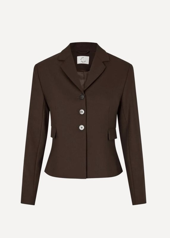 Five Units Jenny Blazer Dark Brown Melange