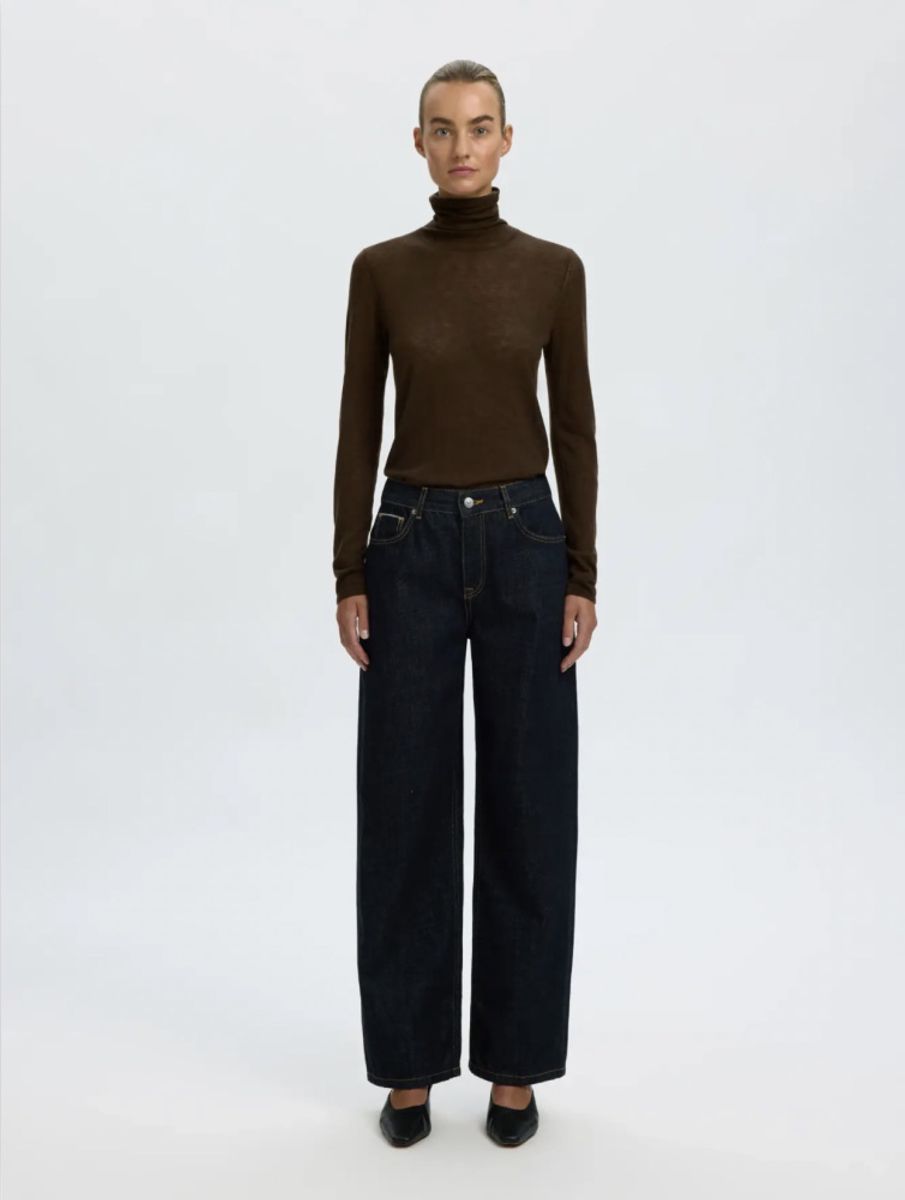 Selected Femme Wendy Wool Knitrollneck Delicioso