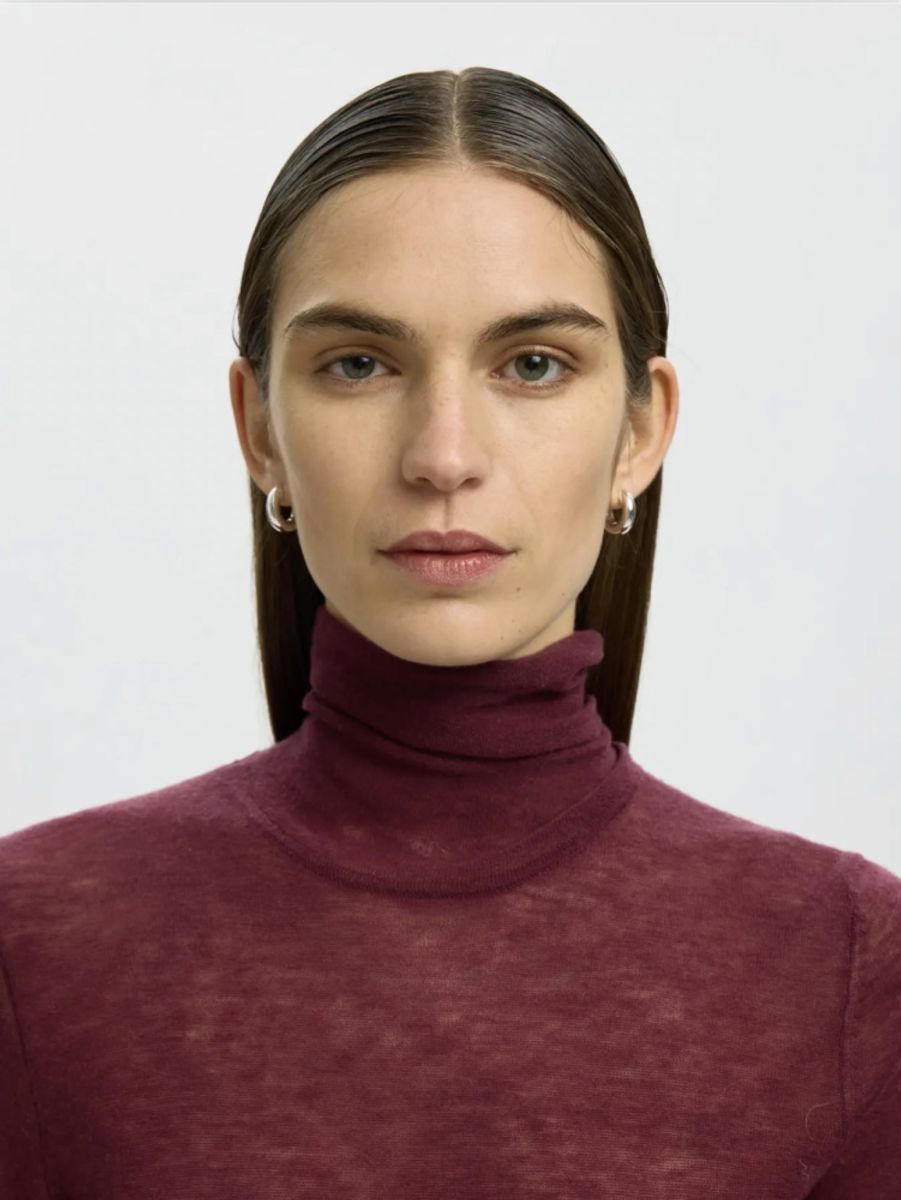 Selected Femme Wendy Wool Knit Rollnexk 