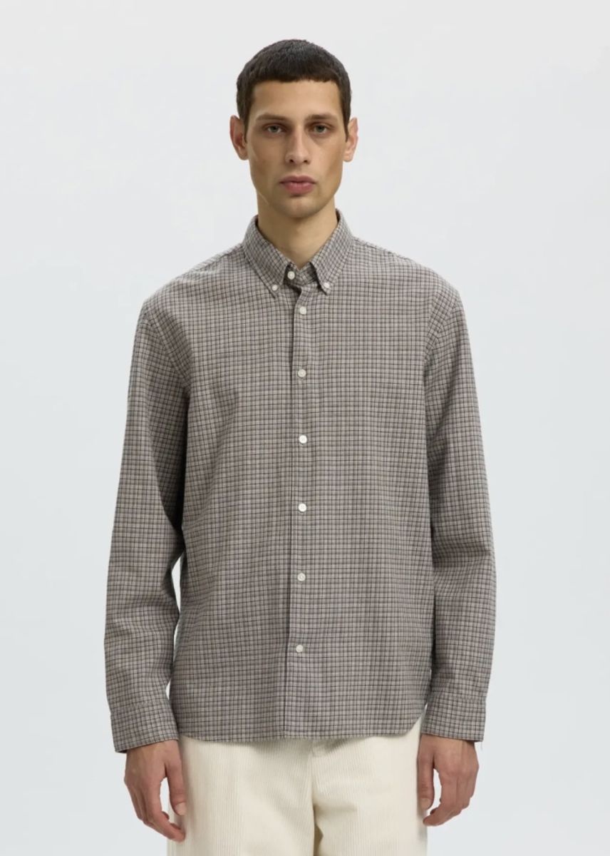 Selected Homme Cole Reg Jay Shirt Paloma Multi