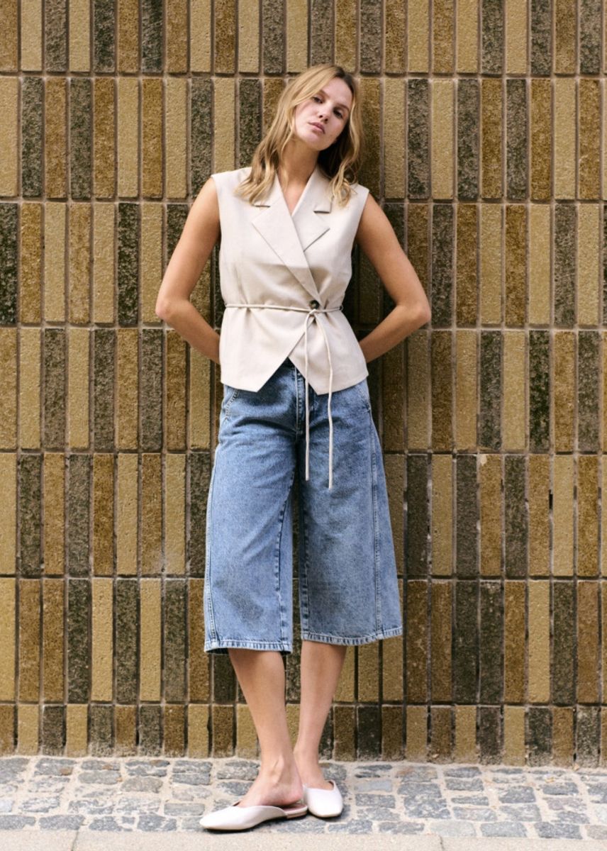 MbyM Evelora Vest Light Sand