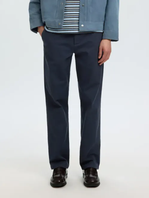 Hovedbilde Selected Men 196 Straight Mile Twill Pant Dark Sapphire
