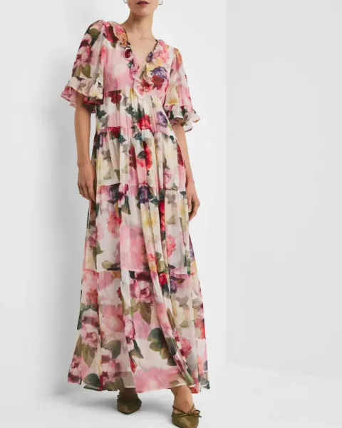 Hovedbilde byTiMo Organza Ruffle Dress Breeze