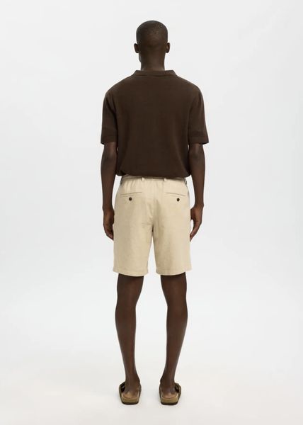 Hovedbilde Selected Homme Shorts Brody Linen Incense Oatmeal