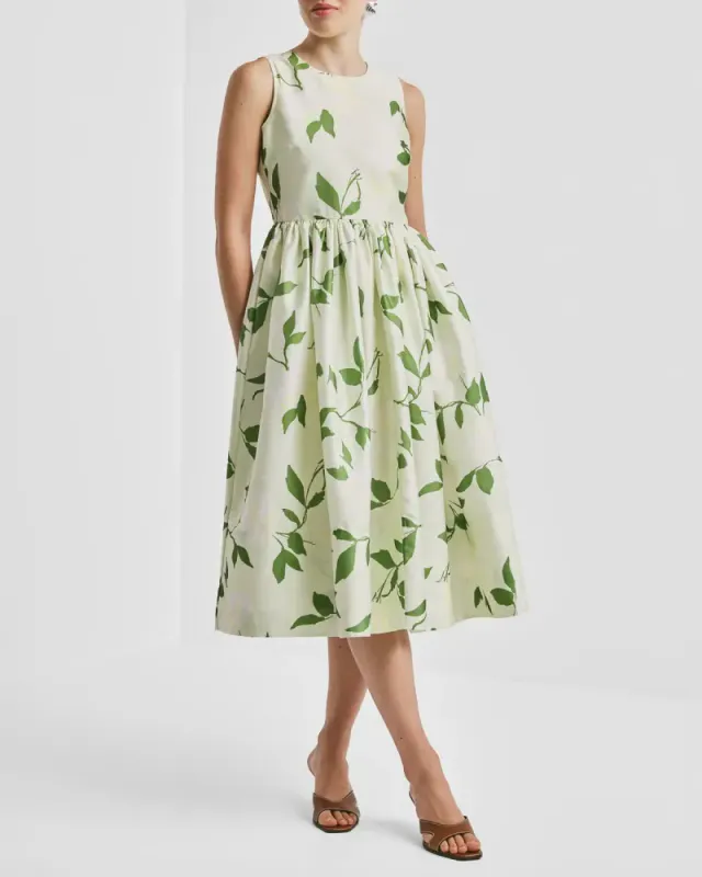 byTiMo Taffeta Midi Dress Soft Pastel