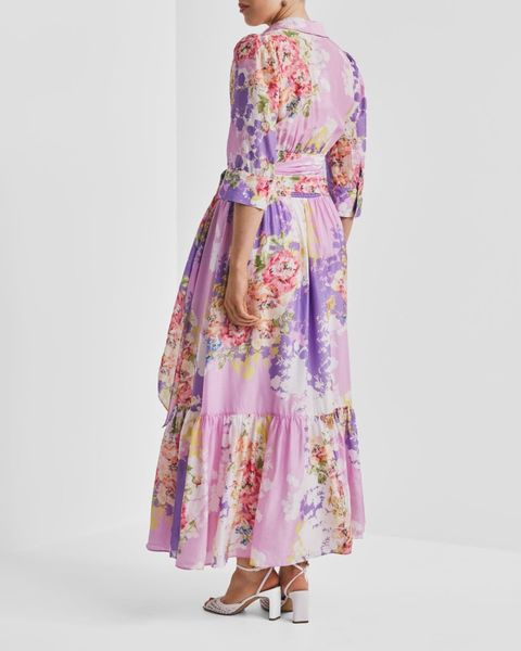 Hovedbilde Organza Tieband Dress Purple Meadow