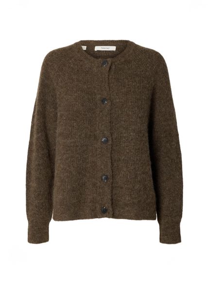 Hovedbilde Selected Femme Lulu Knit Cardigan Dachshund Melange