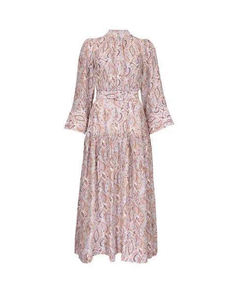 Hovedbilde byTiMo Striped Organza Belt Dress  Delicate Paisley  AW26