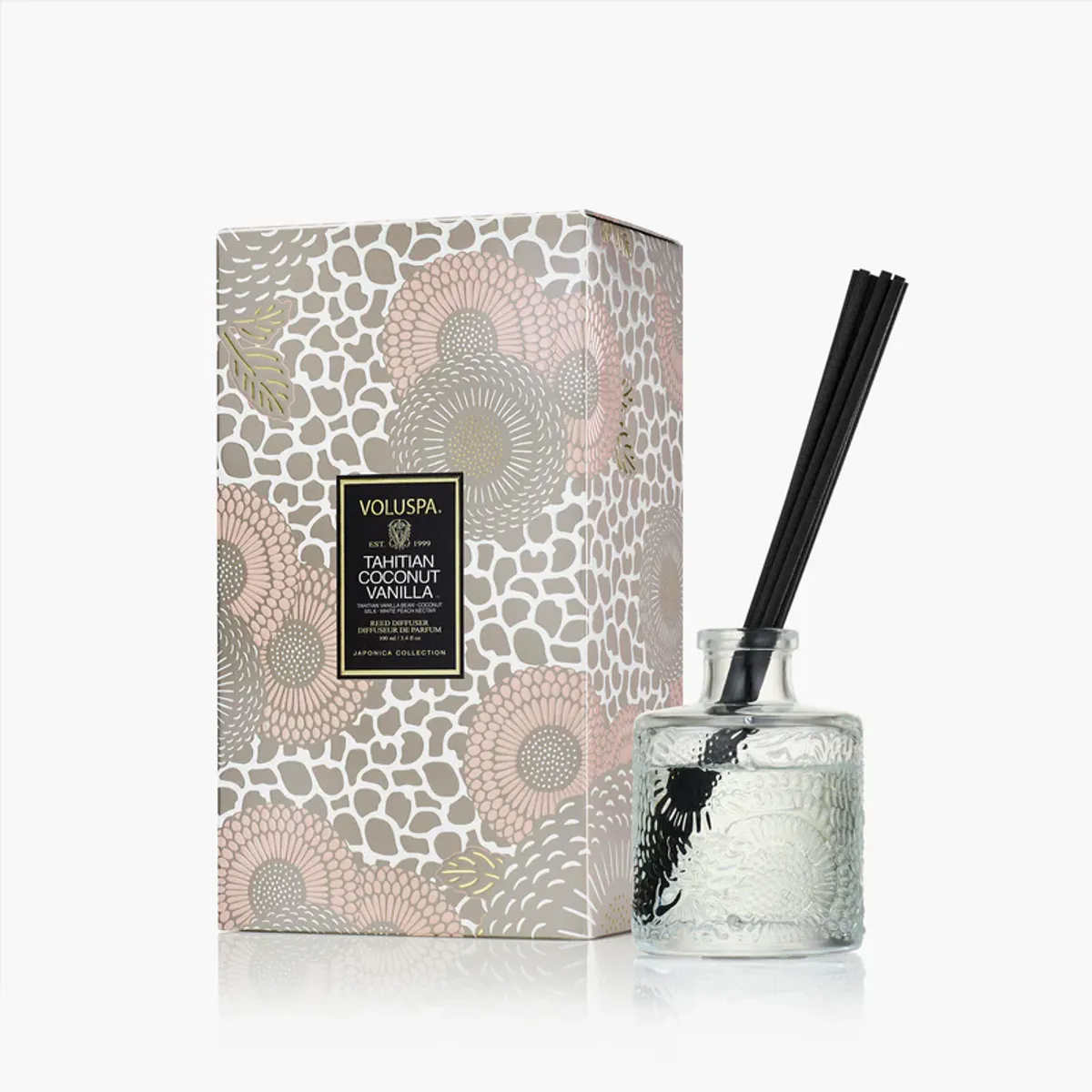 Voluspa Duftpinner Tahitian Coconut Vanilla Reed Diffuser ( 2-4 mnd)
