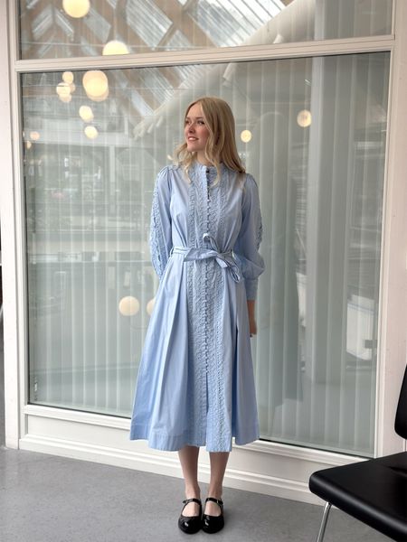 Hovedbilde YAS Yamina Long Shirt Dress Clear Blue