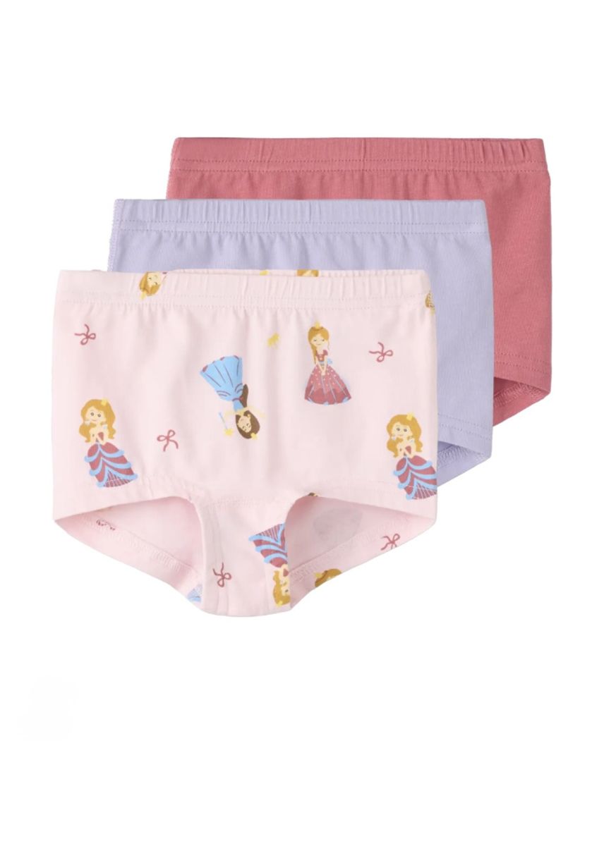 Name It Princess Truser Parfait Pink w/ Mauvewood + Heirloom Lilac