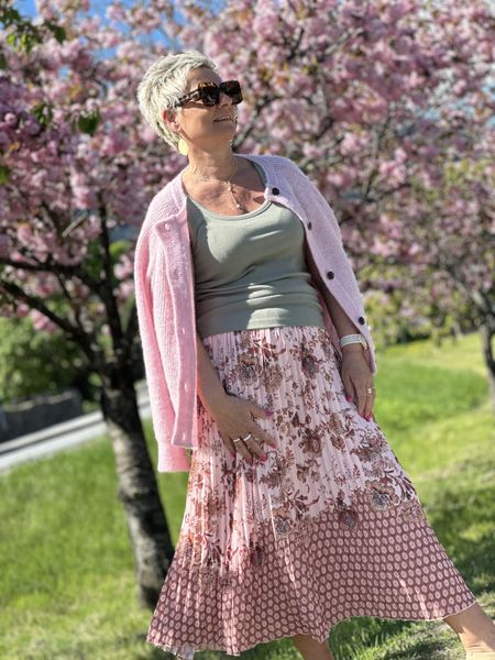 Hovedbilde Katrin Uri Paris Deco Avery Pleated Skirt Rose