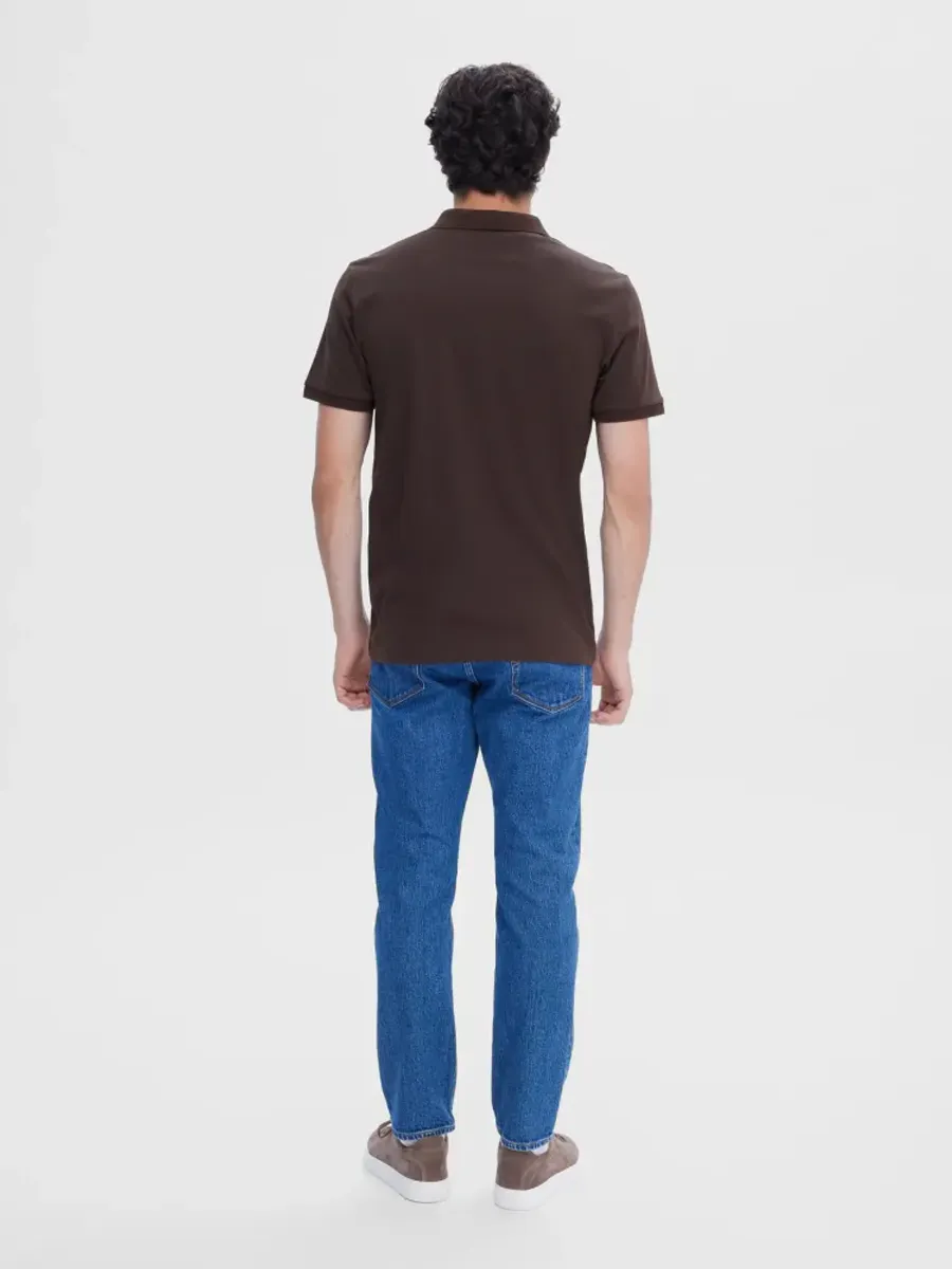 Selected Homme Fave Zip Polo Demitasse