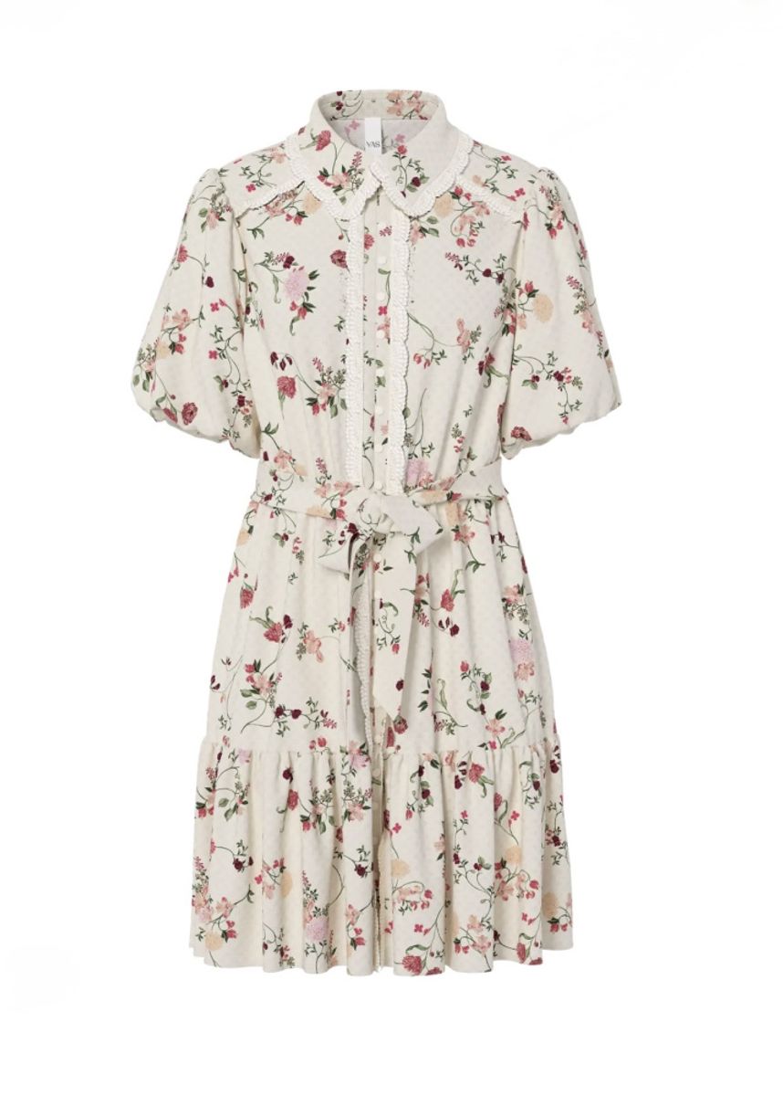 YAS Tilera Shirt Dress Birch New Botira 
