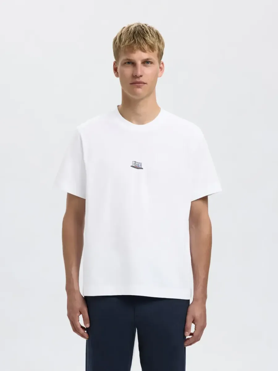 Selected Homme Pete License Tee Telephone