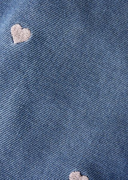 Hovedbilde Name It Frose Shaped Jeans Dark blue hearts