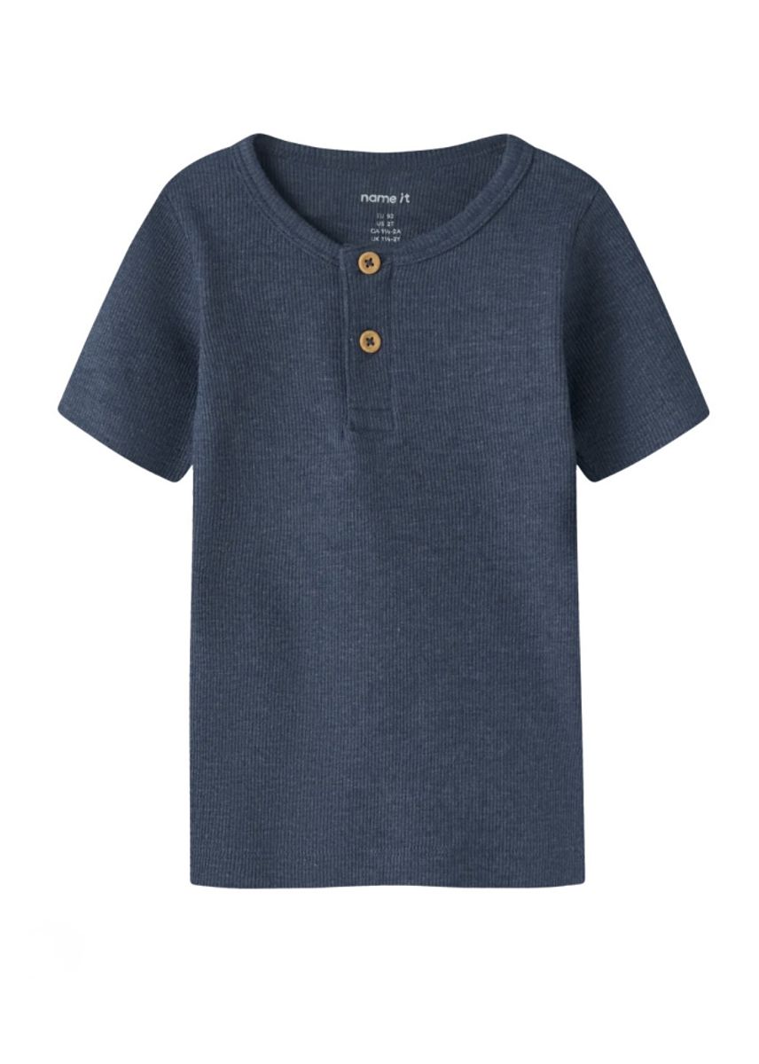 Name It Kab Rib Topp Vintage Indigo Melange