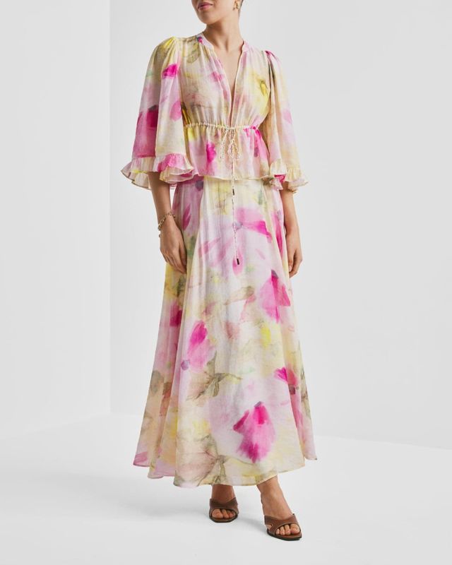 byTiMo Bohemian Maxi Skirt Daylight 