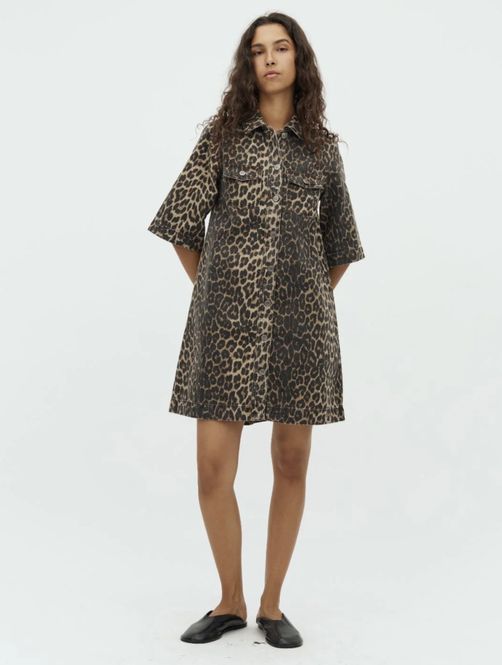 Hovedbilde MbyM Mira Leopard Mist Dress